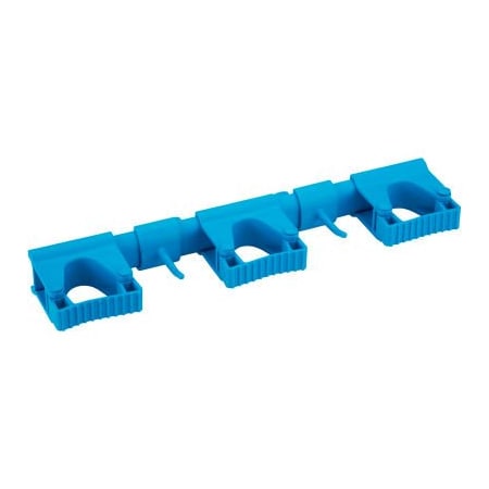 Remco Vikan Hygienic Hi-Flex Wall Bracket System, Blue, Polypropylene/TPE Rubber/Polyamide 10113
